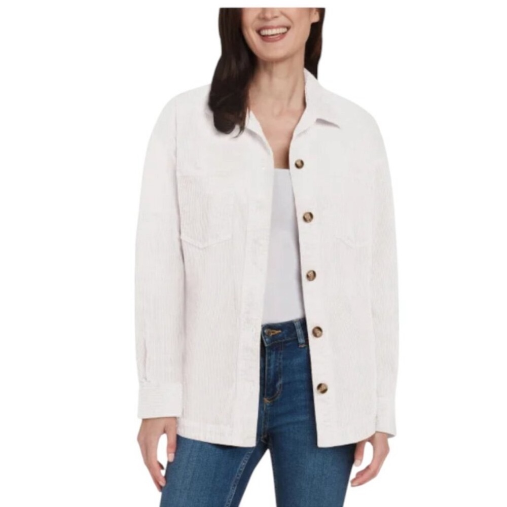 XXL: Matty M Corduroy Shirt Jacket